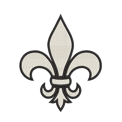 Fleur De Lis Embroidery Design - Fleur-de-lis Machine Embroidery Design -digital Download - 7 Sizes - Etsy