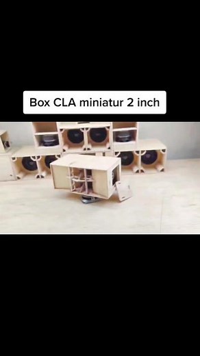 Box CLA 2 Inch Miniatur Sound System