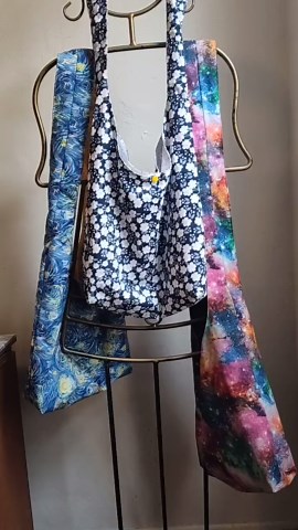 Reversible Hobo Bag Sewing Pattern for Beginners | Complete Tutorial, Template & Video - Etsy