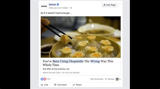 The viral chopstick hack everyone believed