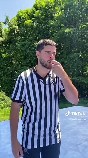 Lowkey great okays by bro #fyp #bball #skit #ref