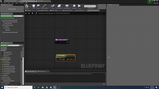 冲刺蹲伏滑铲UE4 - Sprinting, Crouching, and Sliding Tutorial (1_2)