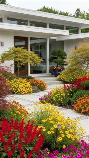 Step Inside This Stunning Modern Home & Garden!