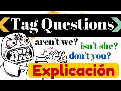 Tag Questions in English - Uses and 10 Examples in All Tenses [English Questions 6]