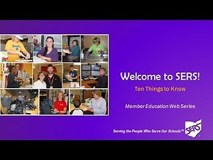 Member Web Series: Welcome to SERS
