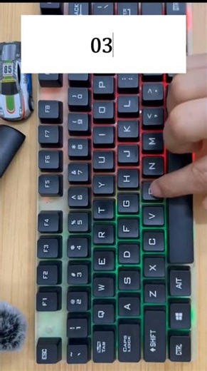 Delta word trick code(03B4) | #keyboard #asmr #typing #asmrkeyboard #typingtrick