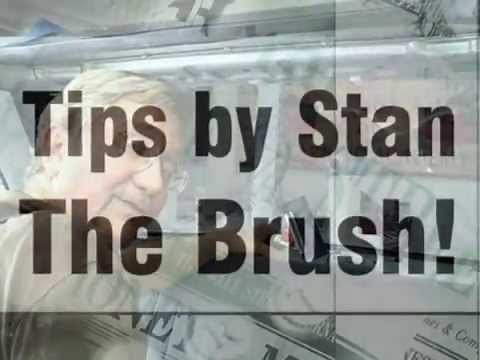 Secret Brush method to avoid Creasing Window Tinting Film.