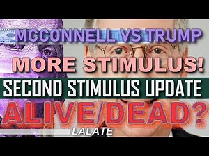 SECOND STIMULUS CHECK & STIMULUS PACKAGE News Update Today | MCCONNELL VS TRUMP" AFTERNOONS LALATE
