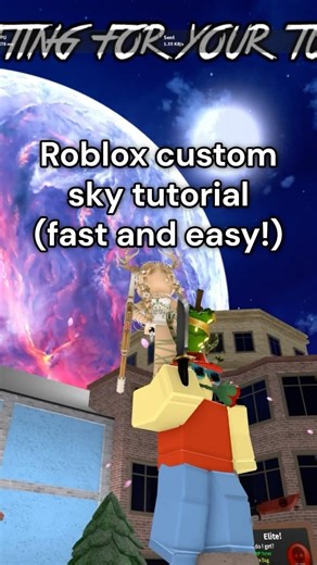 mm2 custom sky tutorial || roblox #roblox #mm2 #murdermystery2 #fypシ゚ custom cursor roblox