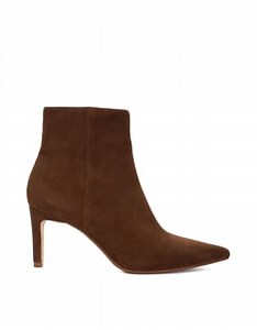 Dune London Obsessively suede ankle boot heels in dark tan | ASOS