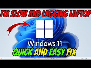 How To Fix Slow & Lagging Laptop in Windows 11 (Easy Fix)