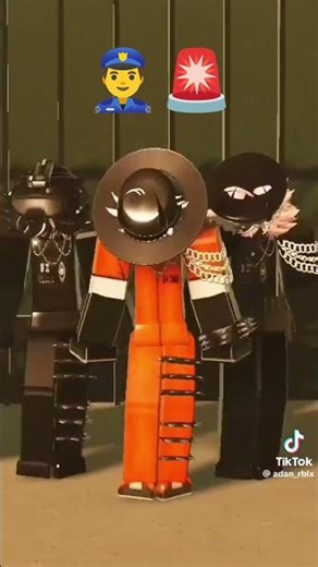 hey Mr police man #roblox #funk #tiktok