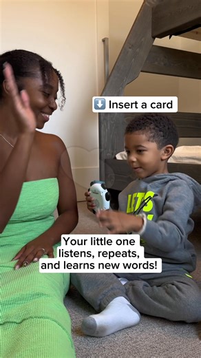 If your toddler is learning to talk, or just needs extra practice, this might be one of your favorite learning tools. The KiddoSpace Talking Flashcards say each word out loud, helping your child learn through repetition and sound. ✅ Builds vocabulary and correct pronunciation with over 100 cards. ✅ Supportive for early language learners and expanding vocabulary ✅ Simple, screen-free, and fun to use every day Grab yours today while it’s still on sale.👇 https://thekiddospacestore.com/products/kid