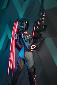 38K views · 3.4K reactions | I love Benni’s photo editing skills! Here is a video that shows the editing of my Master Nova costume from Heroes of the Storm. As you can see, the original background was only a grey paper rool and its amazing what Benni made out of that! :) | Kamui Cosplay | Facebook