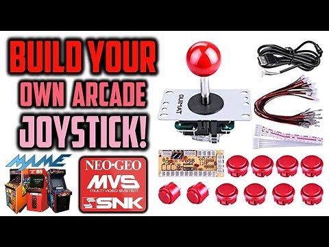 Build Your Own Arcade Joystick! For Emulators!