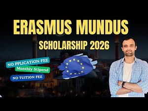 Erasmus Mundus Scholarship 2026 | Complete Guide for Fully Funded Europe Scholarship