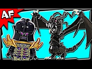 Custom OVERLORD DRAGON Lego Ninjago Build Review 70725 70728 70736