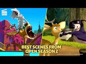 Best Scenes From OPEN SEASON 2 | Cartoon For Kids