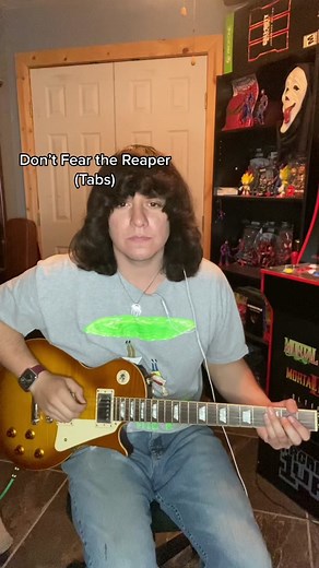 Dont Fear the Reaper - Blue Oyster Cult with tabs :D #fyp #fypシ #ReadySetLift #foryoupage #blueoystercult #dontfearthereaper #dontfearthereaperblueoystercult #musician #guitar #guitartabs #guitartutorial