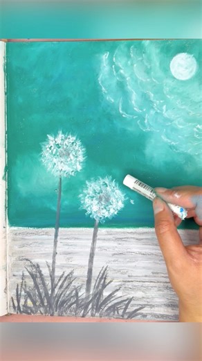 Dandelion #dandelion #art #easyart | Sabrina's Artistry