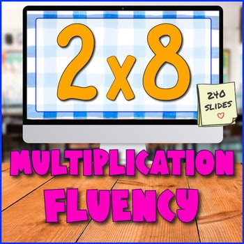 Multiplication Fact Fluency Digital Flash Cards & Around the World | 240 Cards