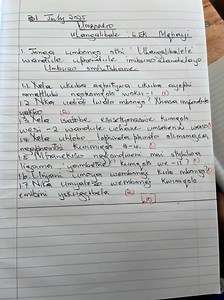 Jonga umbongo othi 'Uhangalibalele' wandule uphendule imibuzo e... | Filo