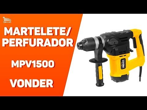 Martelete Perfurador Rompedor MPV 1500 Vonder - Loja do Mecânico