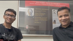 28K views · 715 reactions | Brown Podcast 2 : Michael Kosterlitz | Bari Science Lab | Facebook