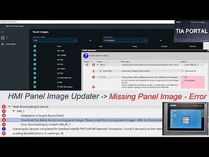 SC16. Siemens HMI Panel Image Updater to Solve 'Missing Panel Image'