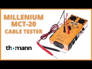 Millenium MCT 20 Affordable Cable Tester From Thomann | Complete Demo Test Review