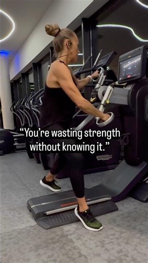 “You’re wasting strength without knowing it.” #cardiomachines #ergometer #fullbodyworkout
