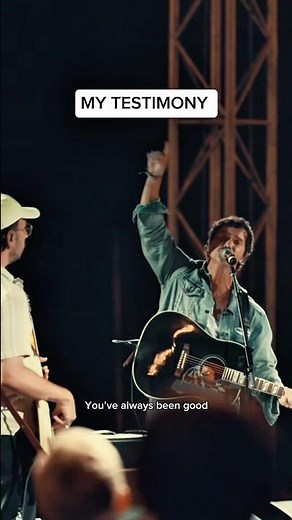 THIS IS MY TESTIMONY!!! God is good, He’s always been good, He’ll always be good to me!