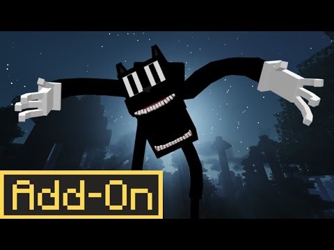 CARTOON CAT MOD FOR MINECRAFT BEDROCK 1.21+