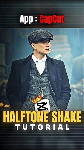Halftone Shake Tutorial 💀🔥 | Capcut Tutorial | #capcut #capcuttutorial #oppenheimer