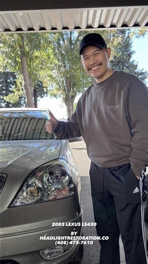 Headlight Restoration 2003 Lexus LS430_v.2