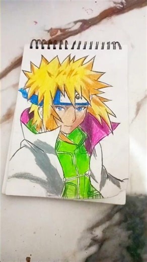 ✨✨Minato Drawing #minato #animeart #art #narutoshippuden #naruto