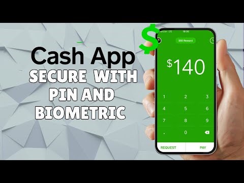 BEST WAY TO SECURE CASH APP WITH PIN AND BIOMETRIC