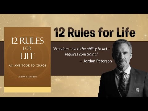 12 Rules for Life by Jordan Peterson | Life Lessons to Transform Your Mind & Future 🇺🇸🧠
