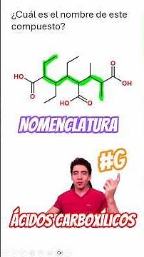 Exercise #G 👉 Acid with three carboxylic groups | IUPAC Nomenclature