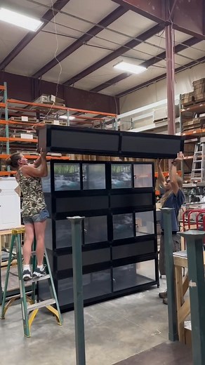 3.1K views · 25 reactions | We rarely get to see our Hybrid enclosures fully assembled, so this surprise in the shop was amazing!  https://www.customcages.com/hybrid-reptile.html . . . #lizards #cats #turtles #birds #reptiles #pets #enclosure #catio #aviary #madeinwisconsin #adamsspecialtyproducts #customcages | Custom Cages | Facebook