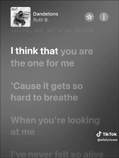 Dandelions – Ruth B Full Lyrics & Meaning of the Song