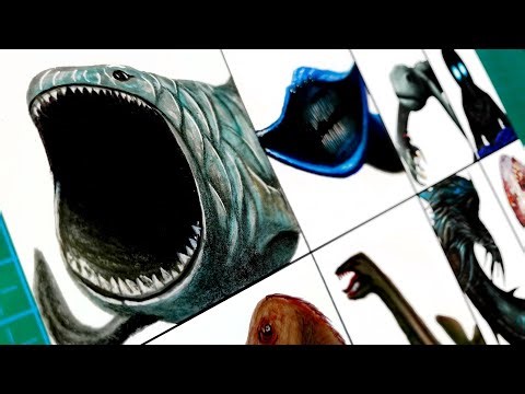 Drawing 8 Scariest Deep Sea Mythical Creatures That May Exist