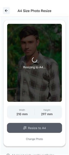 Make A4 Size Photo in 5 Seconds 🔥 | Free App