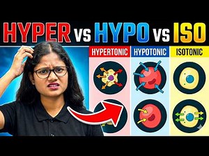 Difference Between Hypertonic, Hypotonic & Isotonic Solutions 🔬 | CBSE Class 9 |