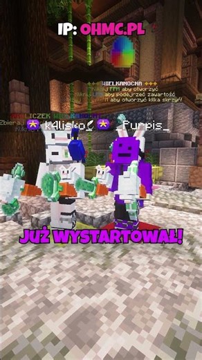 The EASTER EVENT in Minecraft has started!