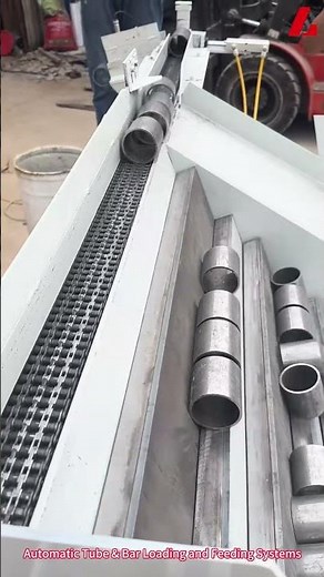 Automatic Tube & Bar Loading and Feeding Systems #machine #tubeloading