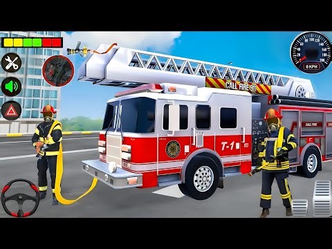 Fire Truck Game | Fire Fighter Truck Simulator 3D | Emergency Rescue Android Gameplay