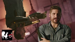 James and Adam fight off zombies while upside down to avoid becoming meat piñatas! #Immersion #FIRSTWeek | Rooster Teeth