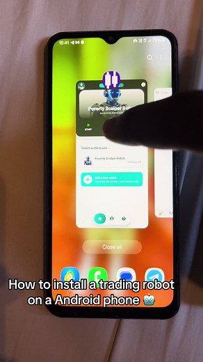 Instala un robot de trading en Android fácilmente