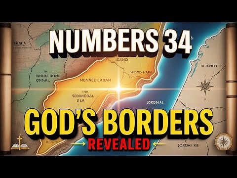 Numbers Chapter 34 Explained (Ancient Promised Land Boundaries Decoded)